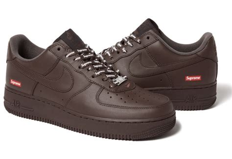 nike force 1 low dunkel braun|brown air force one shoes.